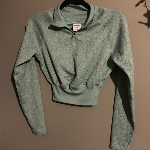 Gymshark 315 Long Sleeve Warmup Top - Picture 5 of 8